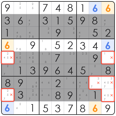6 x 6 sudoku